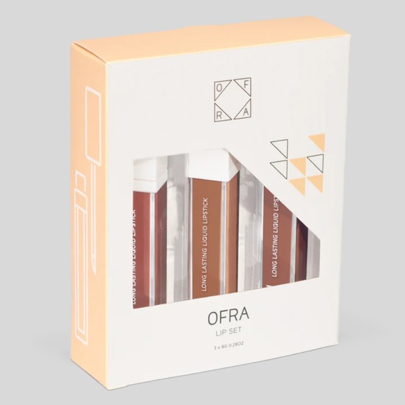 OFRA LONG LASTING LIQUID LIP SET - THE NUDES 8g X 3 BRAND NEW/SEALED - Picture 3 of 6